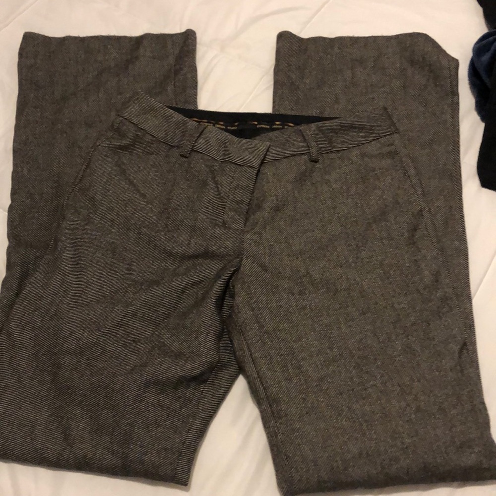 EUC Express design studio flare brown slacks.